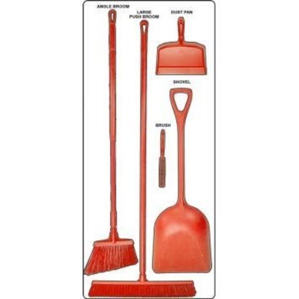 DRY ZONE STOREBOARDS ULTRA PSB712WTRD, Accuform, Mfr#: PSB712WTRD